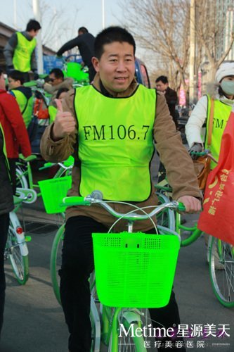 鲜绿鲜绿的自行车 就是棒