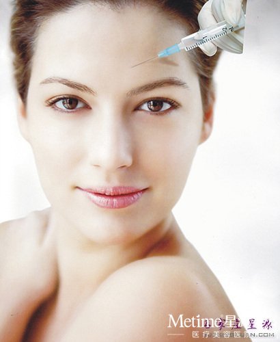 注射丰额头 图示