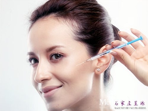 注射丰面颊 图示