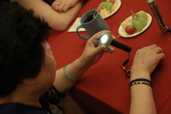 田教授现场鉴定演示