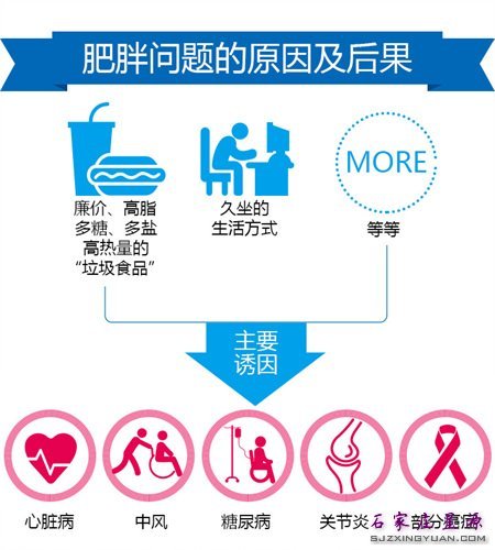 肥胖会给我们的健康带来哪些危害?