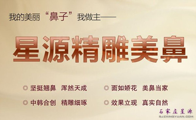 星源精雕美鼻 给你自然的鼻子